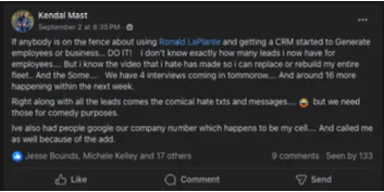 Interview pipeline board